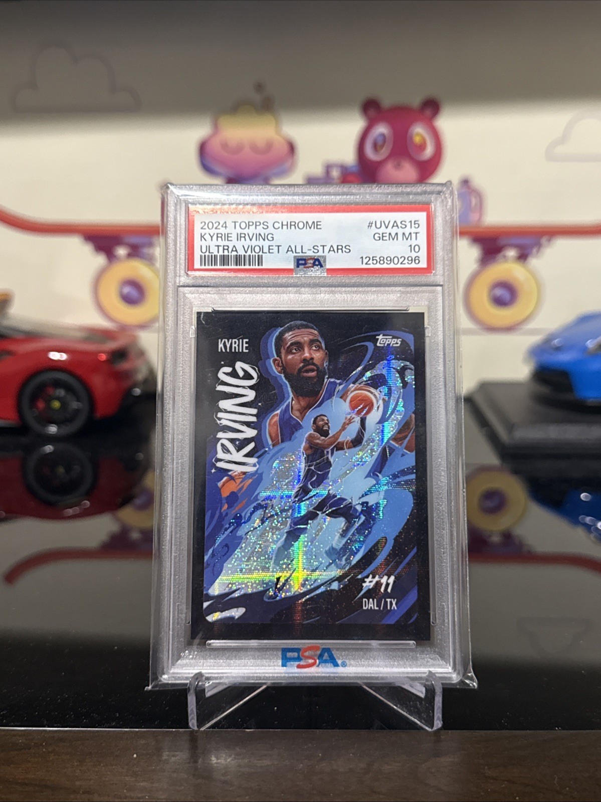 Kyrie Irving #UVAS-15 (Basketball Cards 2024 Topps Chrome Ultra Violet All-Stars) — is it worth grading?