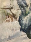 Hand Painted Replica “Star Of The Ballet” By Degas. Medium Canvas 29”x38”. — photo 4