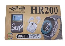 HR200- Handheld Game Console, Smart Watch, Wireless Earbuds 