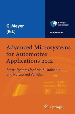 Advanced Microsystems for Automotive Applications 2012 - 9783642431463