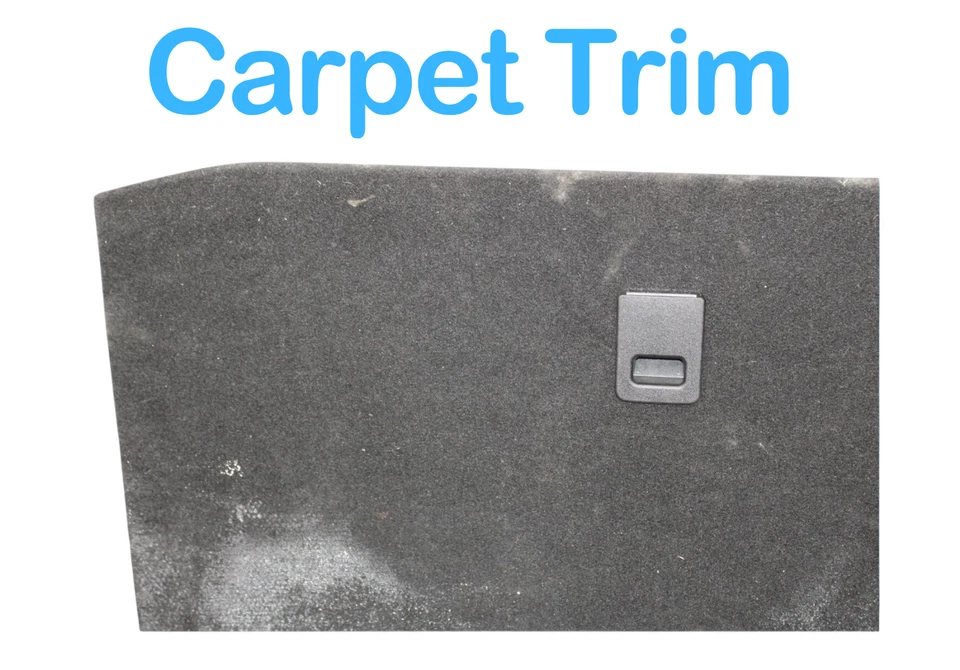 06-08 Lexus GS300 GS430 revestimiento de piso de arranque trasero moldura de alfombra 6472530080 OEM Foto 3 de 4