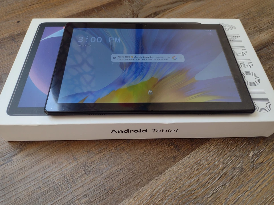 Tablet Android 15 10 MAX, 10,1 pulgadas, 3 GB RAM, 64 GB Rom Foto 4 de 4