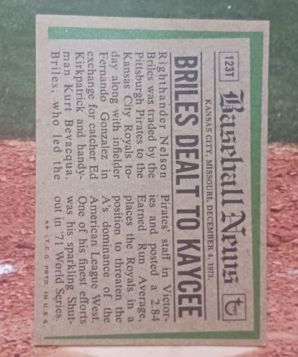 1974 Topps Traded Baseball - Santo/Marichal/Piniella - Pick Your Card - NM-MT - Bild 21 von 89