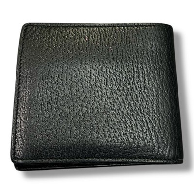 Gucci Bifold Wallet Animalier Bee Black Leather Italy very good