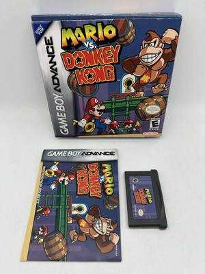 Mario vs. Donkey Kong (Nintendo Game Boy Advance, 2004) CIB Complete