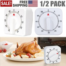 2*Square 60 Minute Mechanical Kitchen Timer,E...