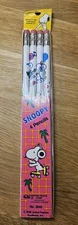 Vintage Peanuts Snoopy Pencils 4-Pack Sealed NOS Empire Pencil Co. 1958