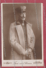 Old Postcard Photo Royalty The King of Albania
