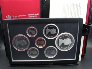 Royal Canadian Mint 1982 Double Dollar Proof 7 Coin Set