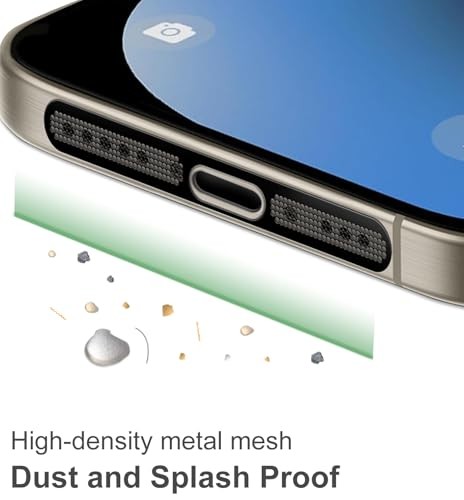 Wtyczka przeciwpyłowa USB C, osłona przeciwpyłowa głośnika telefonu i osłona przeciwpyłowa - Zdjęcie 3 z 8