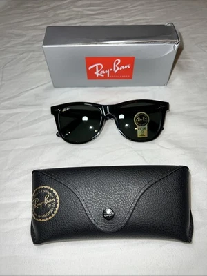 Ray-Ban RB2140 100% UV Protection Wayfarer Sunglasses Unisex with Case - Image 1 of 4