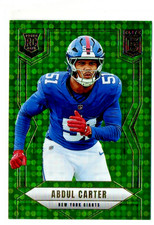 2025 Panini Donruss Elite - Rookies Abdul Carter #111 Green Disco (RC)