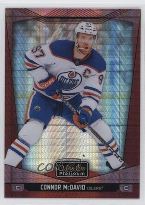 2024-25 O-Pee-Chee Platinum Red Prism 57/199 Connor McDavid #1 0jz3