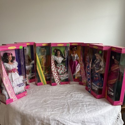 Mattel Barbie Collector Edition Lot Of 9