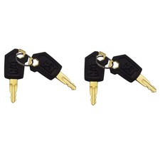 4PCS Ignition Keys for CAT Caterpillar Heavy Equipment Replace Part Number 5P...