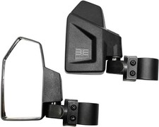 UTV Rear View Side Mirror Kit 2 Pack - Compatible With 1.6" - 2" Round Roll