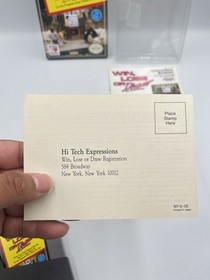 Win Lose Draw (Nintendo NES) Complete in Box CIB Near Mint