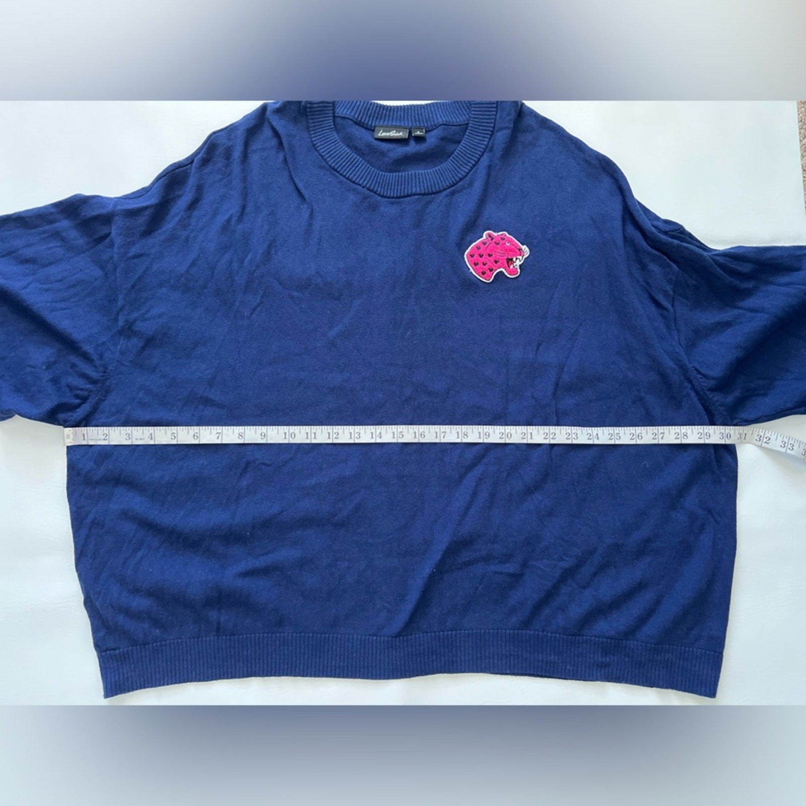 Torrid Lovesick Crew Neck Pullover Leopard Graphi… - image 8