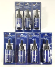 Blue Moon Studio UV-Cured Resin Hard Type Lot of 7 - 4x 2 fl.oz. 3x 0.85 fl.oz.