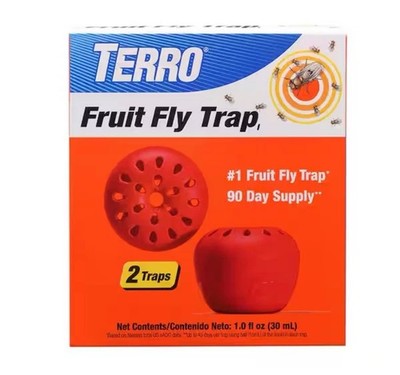 Indoor Fruit Fly Trap, (4-count) | Terro Traps In   Built With Window Sinks