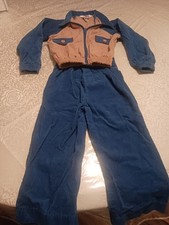 vintage 1980's Happy Fella kids corduroy 3t jacket/pant outfit U.S.A. made