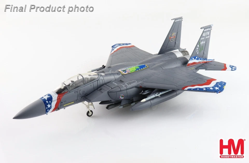 Hobby Master 1/72 HA4539 F-15E Strike Eagle USAF 48th FW Liberator, Lakenheath - Immagine 2 di 4