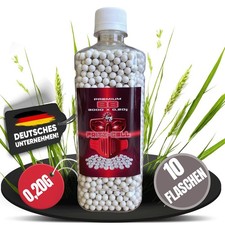 10 x 3000 Airsoft Softair Premium BBs 6mm Fritz-Cell 0,20g in Flasche
