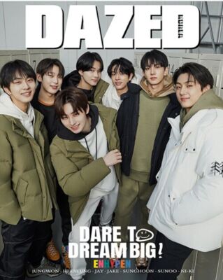 Dazed & Confused Korea 2022 November Cover ENHYPEN Cover, K pop, K