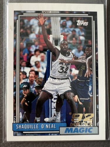 1992-93 NBA Hoops SHAQUILLE O’NEAL Rookie Card #442 #362 Orlando Magic LOT - Picture 3 of 6