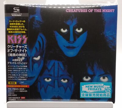 KISS Creatures Of The Night JAPAN CD UICY-80208/9 NEW s11428