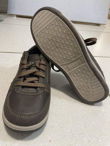 American Eagle Youth Boys Brown Tennis Shoes Sneakers Size 4 - Picture 5 of 7