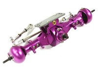 Integy Ax10 2.2 Custom Diy Projects Complete Front Axle Aluminum Purple Integy Ax10 2.2 Custom Diy Projects Complete Front Axle Aluminum Purple