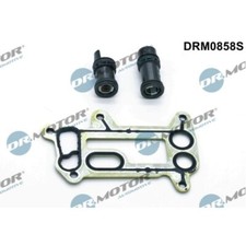 1x Dichtungssatz, Ölkühler Dr.Motor Automotive DRM0858S passend für BMW