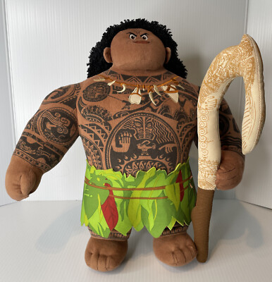Disney Just Play Moana -Maui 15â Talking Plush Stuffed Doll | eBay