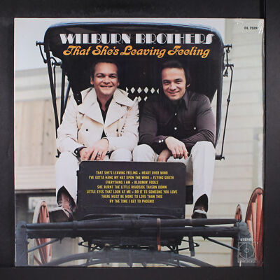 WILBURN BROTHERS: that she's leaving feeling DECCA 12'' LP 33 RPM Sealed