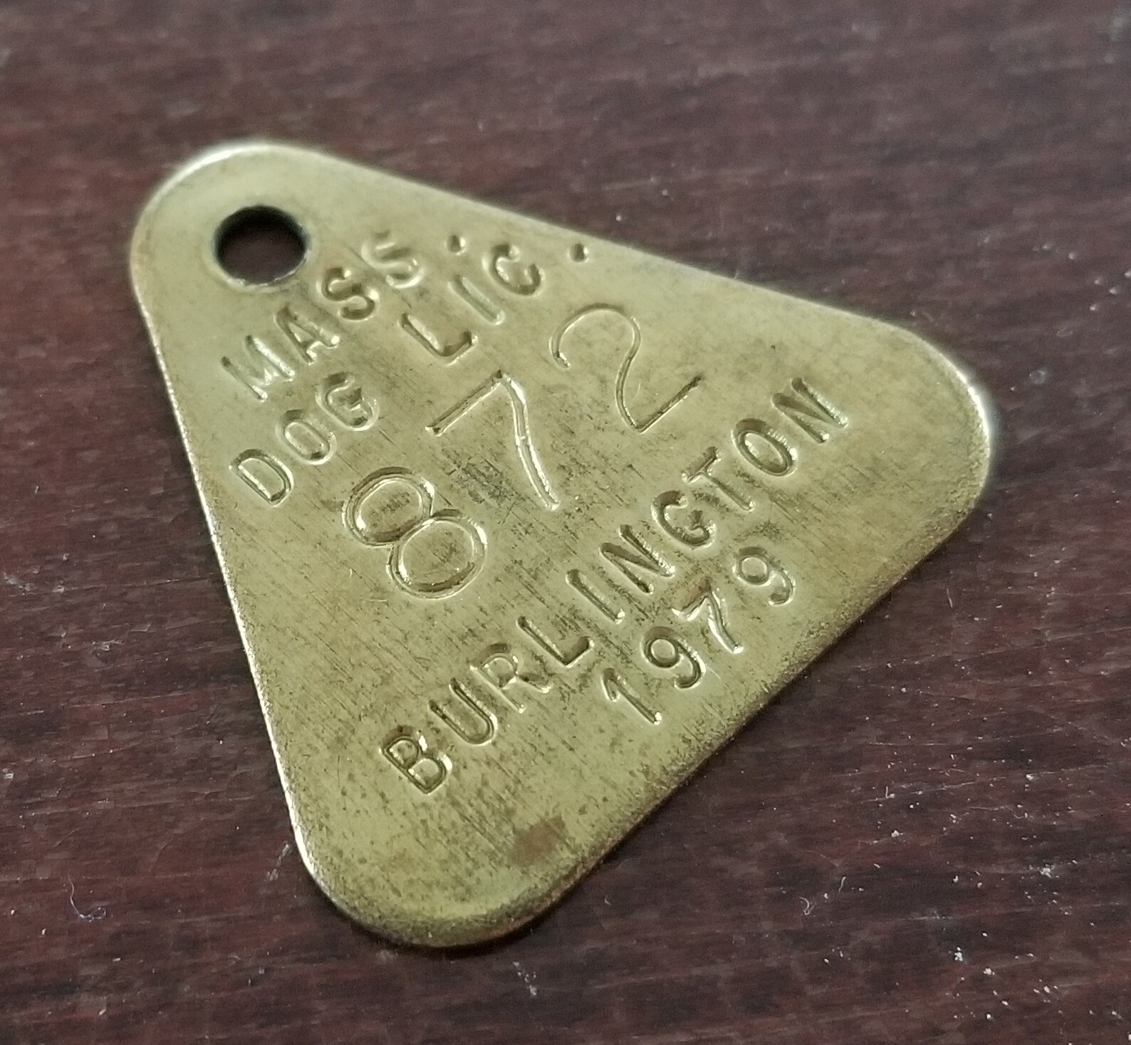 1979 Burlington MA dog license Massachusetts animal registration eBay