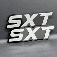 Multicolor Emblems SXT – SXT Side Fender Badges (Set of 2) for SXT  Emblem