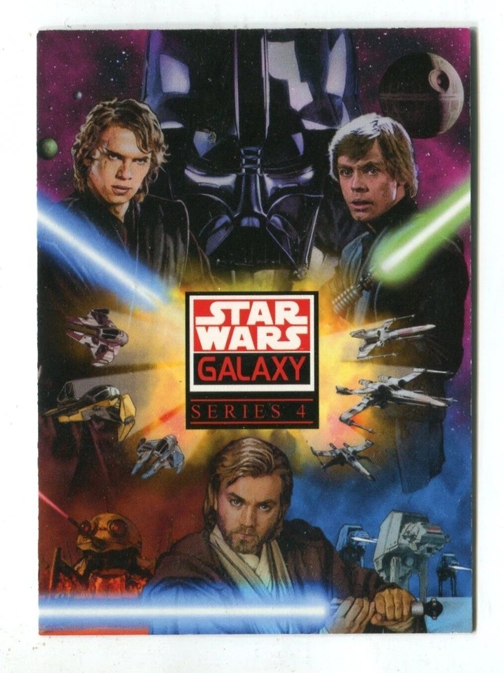 2009 TOPPS STAR WARS GALAXY SERIES 4 FOUR YOU PICK COMPLETE YOUR 120 CARD SET