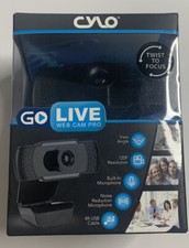 Go Live Web Cam Pro Camera Noise Reduction Mic Adjustable Streaming SHIPS FAST