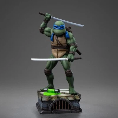 TNMT STATUE LEONARDO TORTUES NINJA 21 cm IRON STUDIOS IN STOCK
