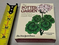 POTTED GARDEN A Knowledge Quiz Deck On Growing Indoor and Container Plants
