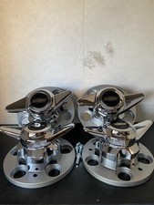 4 2 Bar Spinner Center Caps For 5 Lug Chevy Truck Rally Wheelsbsc