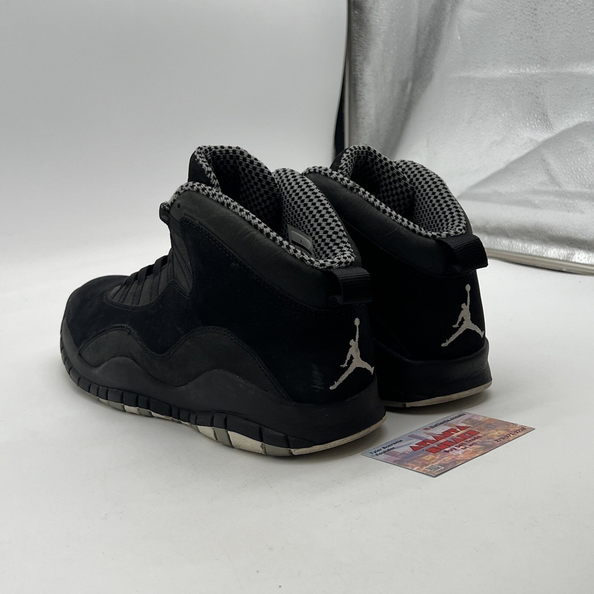 Size 10 - Air Jordan 10 Retro Stealth (310805-003