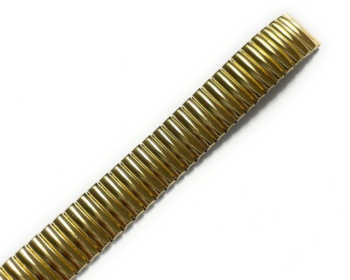 Reloj de expansión elástico elástico de oro blanco de 16 mm banda Twist Flex - Imagen 6 de 10