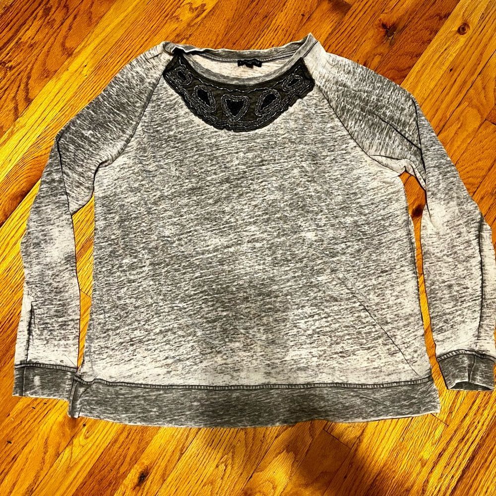 Lane Bryant Plus size Pull over thin sweatshirt w… - image 1