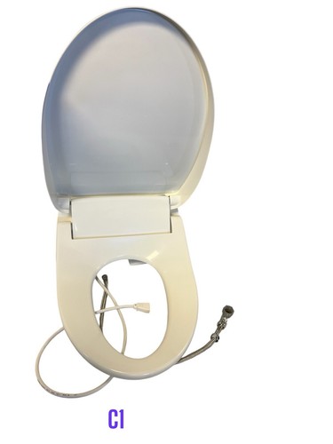 KOHLER 28118-0 E815 Purewash Round Bidet Toilet Seat please read