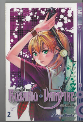 Rosario + Vampire Season II Band 2 Manga (Akihisa Ikeda, 02) dt.  ++