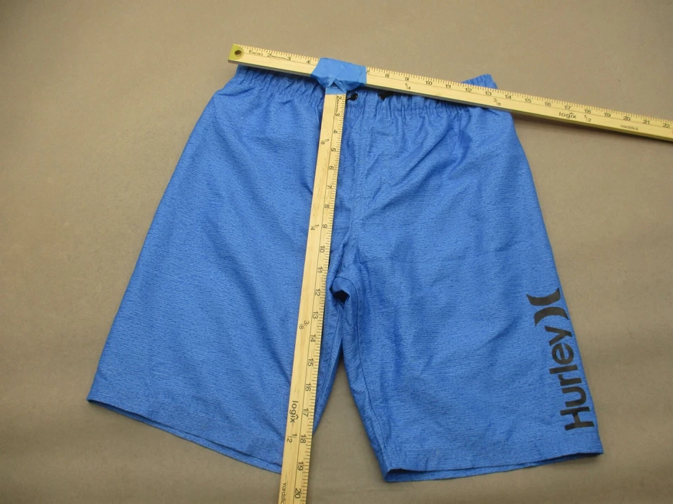 Hurley Size L Boys Stretch Waist Drawstring Lined Quick Dry Swimming Shorts 901 - Image 2 of 4