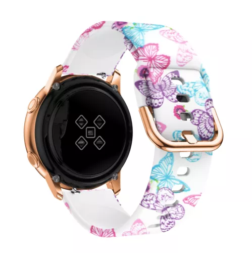 Correa de silicona de 20 mm para reloj Samsung Galaxy Watch 7 6 5 4 40 44 mm 42 46 mm - Imagen 13 de 36