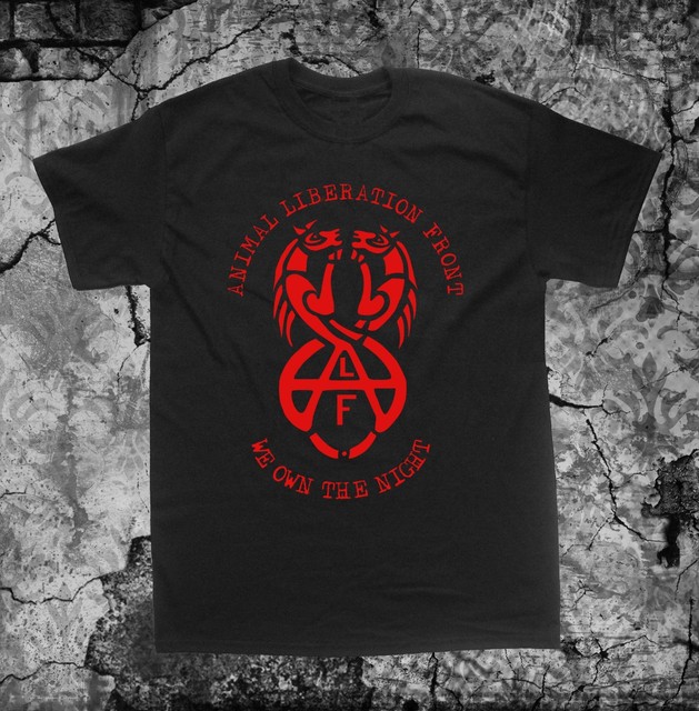 Animal Liberation Front Shirt - Vegan Vegetarian Rights ALF Welfare